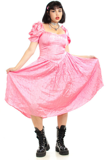 Vintage 80's Pretty in Pink Princess Dress