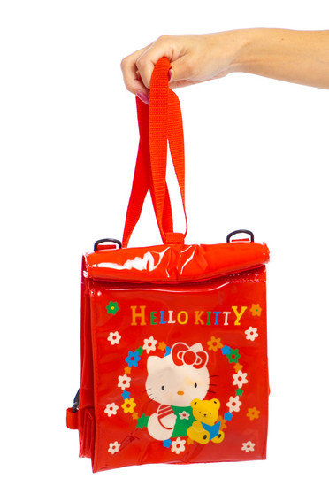 Vintage 90's Hello Kitty Vinyl Mini Backpack