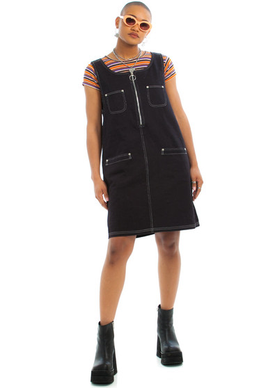 Vintage 90's Deadstock Does 60's Retro Jumper Dress