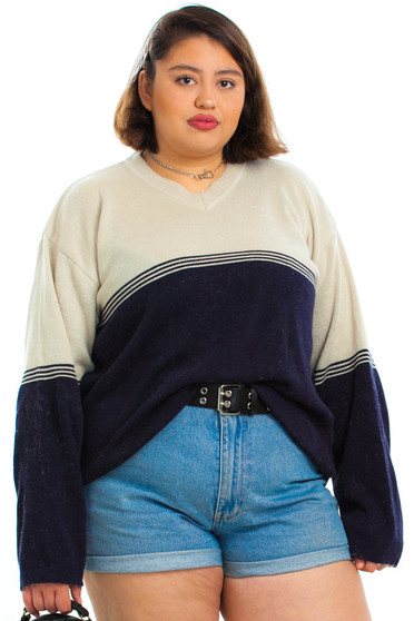 Vintage Y2K Sideout Block Sweater