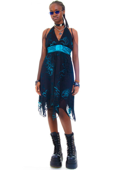 Vintage Y2K Speechless Velvet Burnout Dress