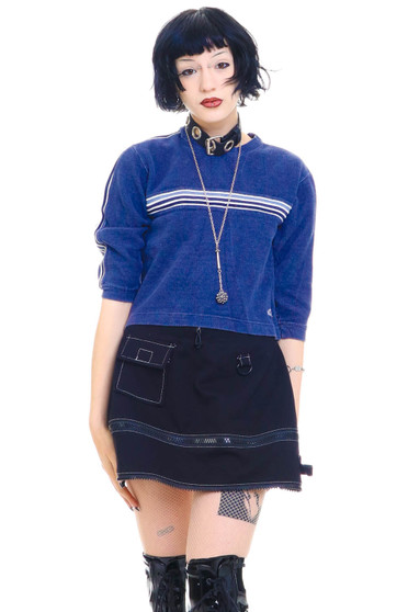 Vintage 90's Quiksilver Navy Long Sleeve Shirt