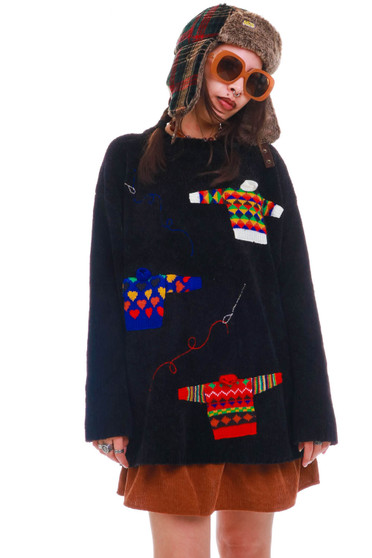 Vintage 80's Sweater Knit Sweater