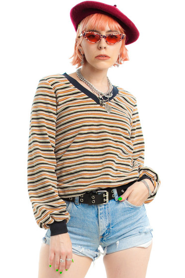 Vintage 70's Kelso Striped Sweater