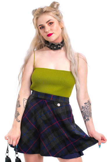 Vintage Y2K Juicy Couture Prep Life Mini Skirt