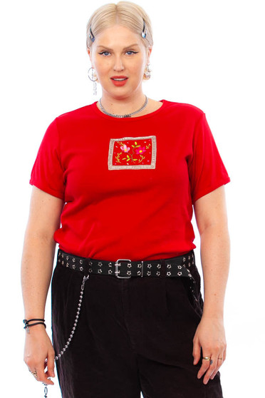 Vintage 90's Li'l Flower Frame Tee