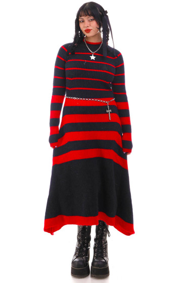 Not-Quite-Vintage Tommy Hilfiger Striped Sweater Dress