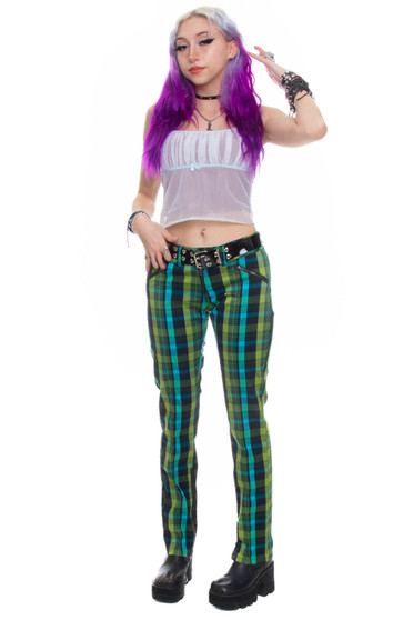 Vintage Y2K Punk Cool Plaid Pants