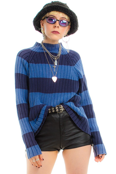 Vintage 90's Jumbo Stripe Pullover