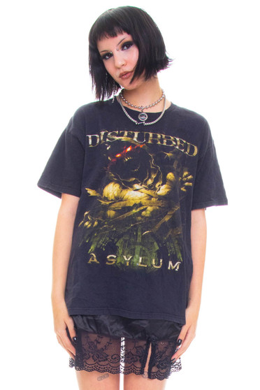 Vintage Y2K Disturbed Asylum Tee