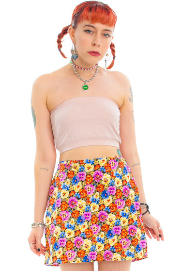 Vintage 90's Heidi Floral Mini Skort 1
