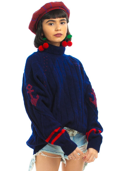 Vintage 80's Benetton Anchor Sweater