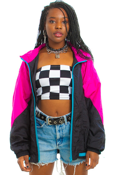 Vintage 90's Colorblock Windbreaker 1