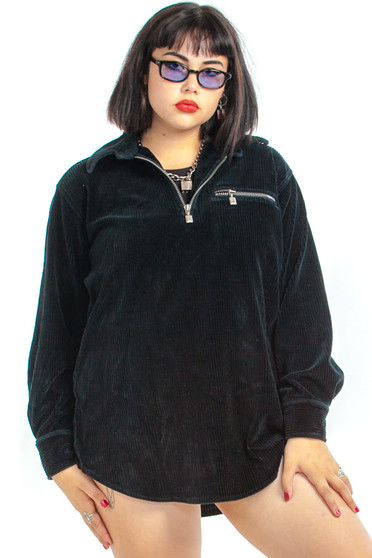 Vintage Y2K Feisty Rib Knit Pullover