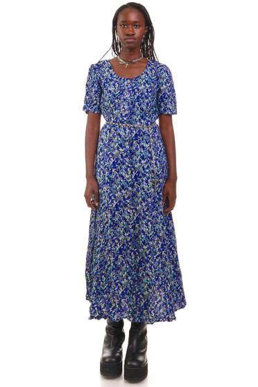 Vintage 90's All That Jazz Floral Maxi Dress