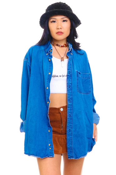 Vintage 90's Dockers Denim Button-Up