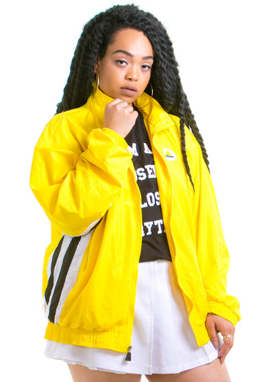 Vintage 90s Bumblebee Adidas Windbreaker