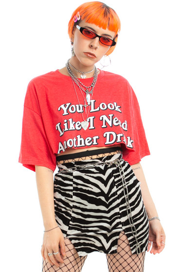 Vintage Y2K You Look Like I Need A Drink Tee