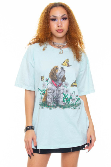Vintage 90's Sky Puppy & Butterflies Best-Friends T-Shirts