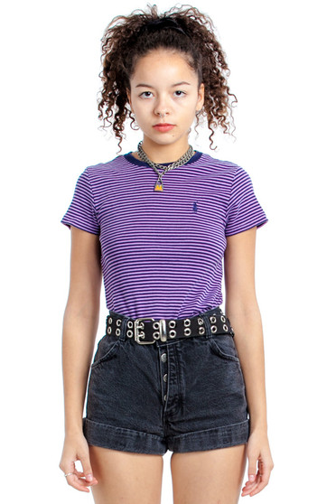 Vintage 90's Ralph Lauren Striped Baby Tee