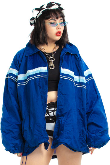 Vintage 90's Total Skate Zip-Front Windbreaker