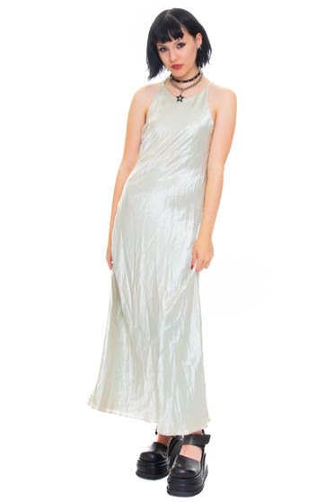 Vintage 80's Jessica McClintock Gunne Sax Mint Silky Gown