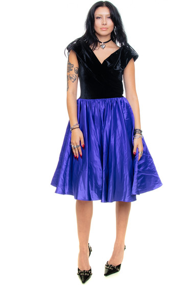 Vintage 80's Saks Fifth Avenue Gown - S/M