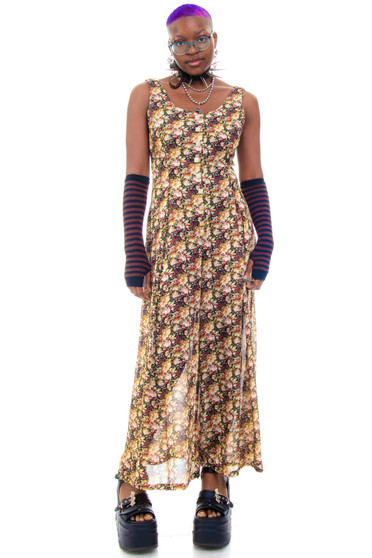 Vintage 90's Alyn Paige Floral Jumpsuit