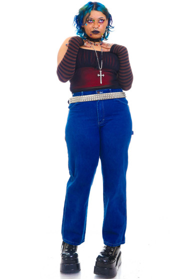 Vintage 90's Dark Wash Dickies Carpenter Jeans