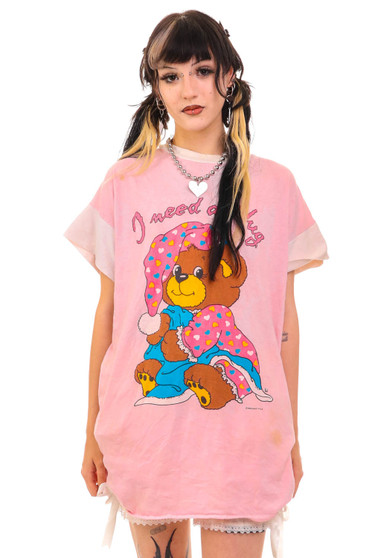 Vintage 80's I Need A Hug T-Shirt