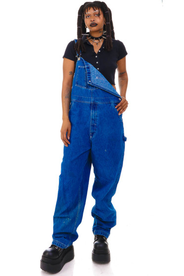Vintage 90's Arizona Jean Co. Distressed Carpenter Overalls