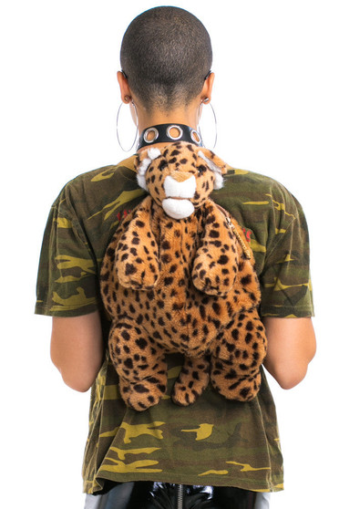 Vintage 90's Li'l Leopard Backpack