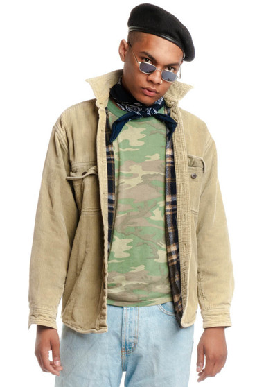 Vintage 90's Corduroy Button-Up 1