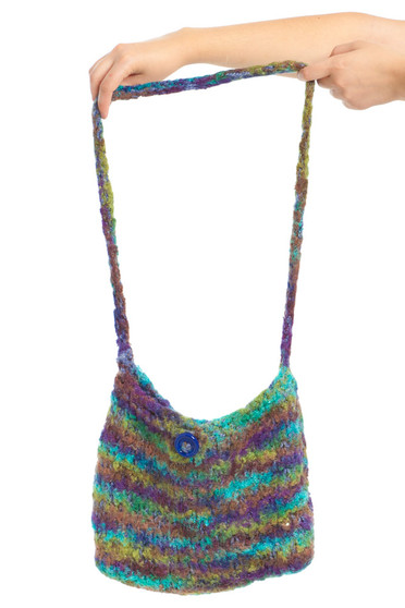 Vintage 90's Vibe Knit Purse