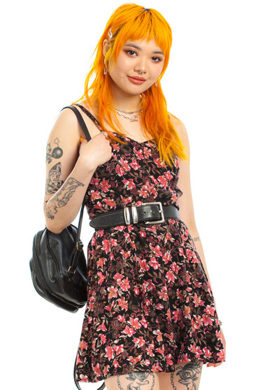 Vintage 90's Night Bloom Romper