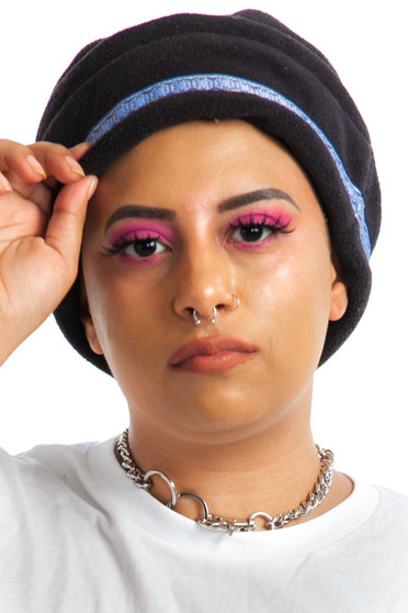 Vintage 90's Heidi Ribbon Fleece Cap