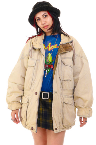 Vintage 90's Casual Club Zip Jacket