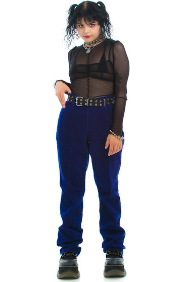 Vintage 90's Navy Corduroy Pants