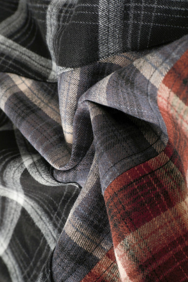 Overload Patchwork Handkerchief Maxi Skirt