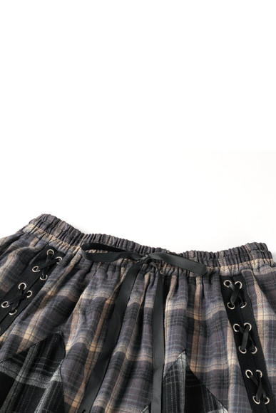 Overload Patchwork Handkerchief Maxi Skirt