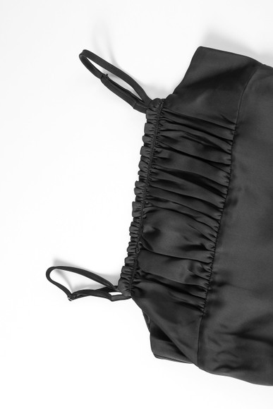 PRE-ORDER: Cora Black Empire Waist Maxi Dress