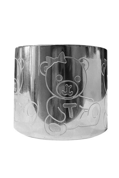 Teddy Bear Stainless Steel Bangle