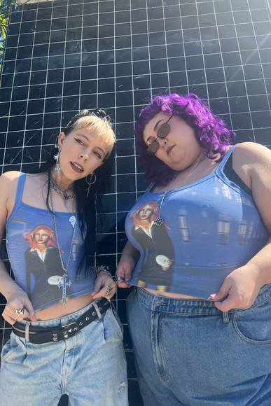 Lizzie Headphones Tank Top