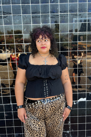 Alice Black Underbust Corset Top