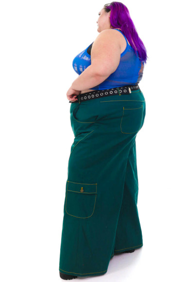 Strip Mall Green Twill Baggies