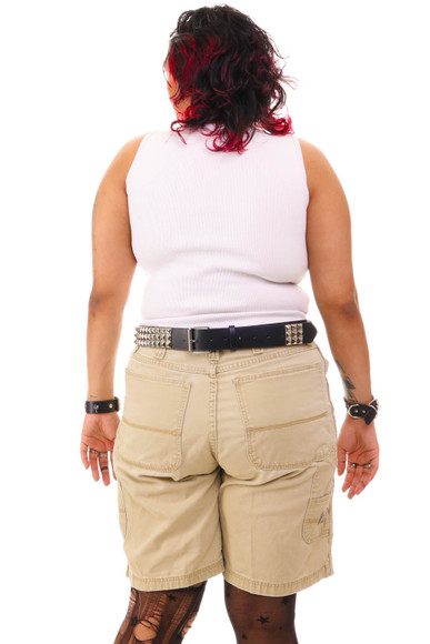 Vintage Y2K Wrangler Beige Cargo Shorts - L/XL