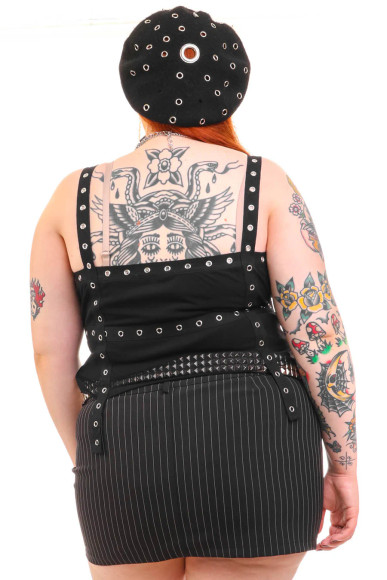 Black Aeon Grommet Tank Details Black