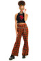 Vintage 70's Retro Plaid Trousers