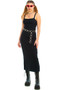 Vintage 90's Cage-Back Maxi Dress