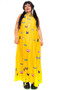 Vintage 70's Butterfly Maxi Dress